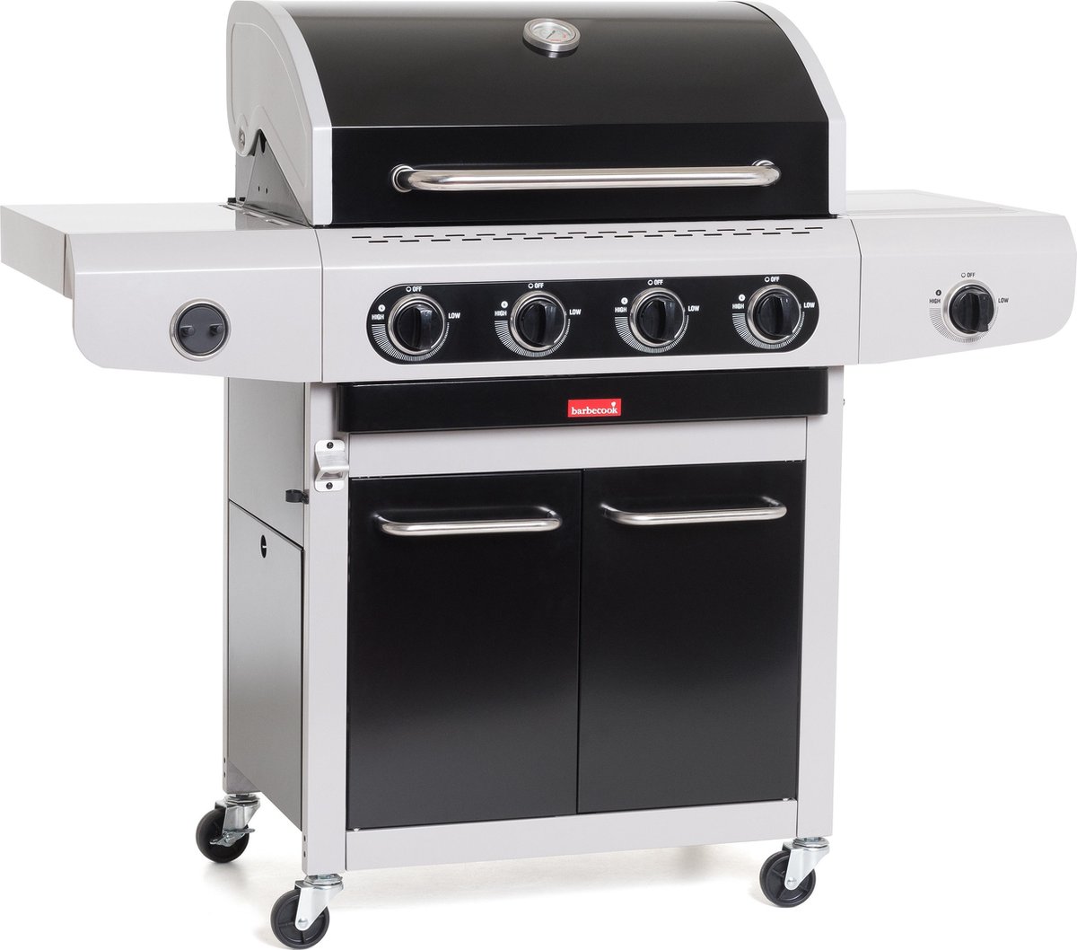 armoede Minder dan Picasso Barbecook Siesta 412 Gasbarbecue - 4 Branders - Black Edition | bol.com