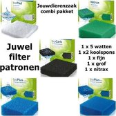 Juwel filterpatronen set compact 5 soorten