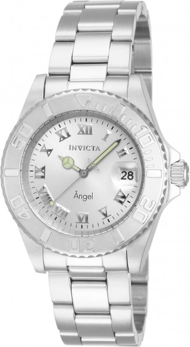 INVICTA Angel Lady 40mm Stainless Steel Steel Silver dial 515 Quartz