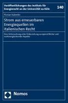 Valentin, F: Strom aus erneuerbaren Energiequellen