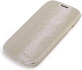 Rock Big City Leather Flip Case Cream Samsung Galaxy SIII i9300