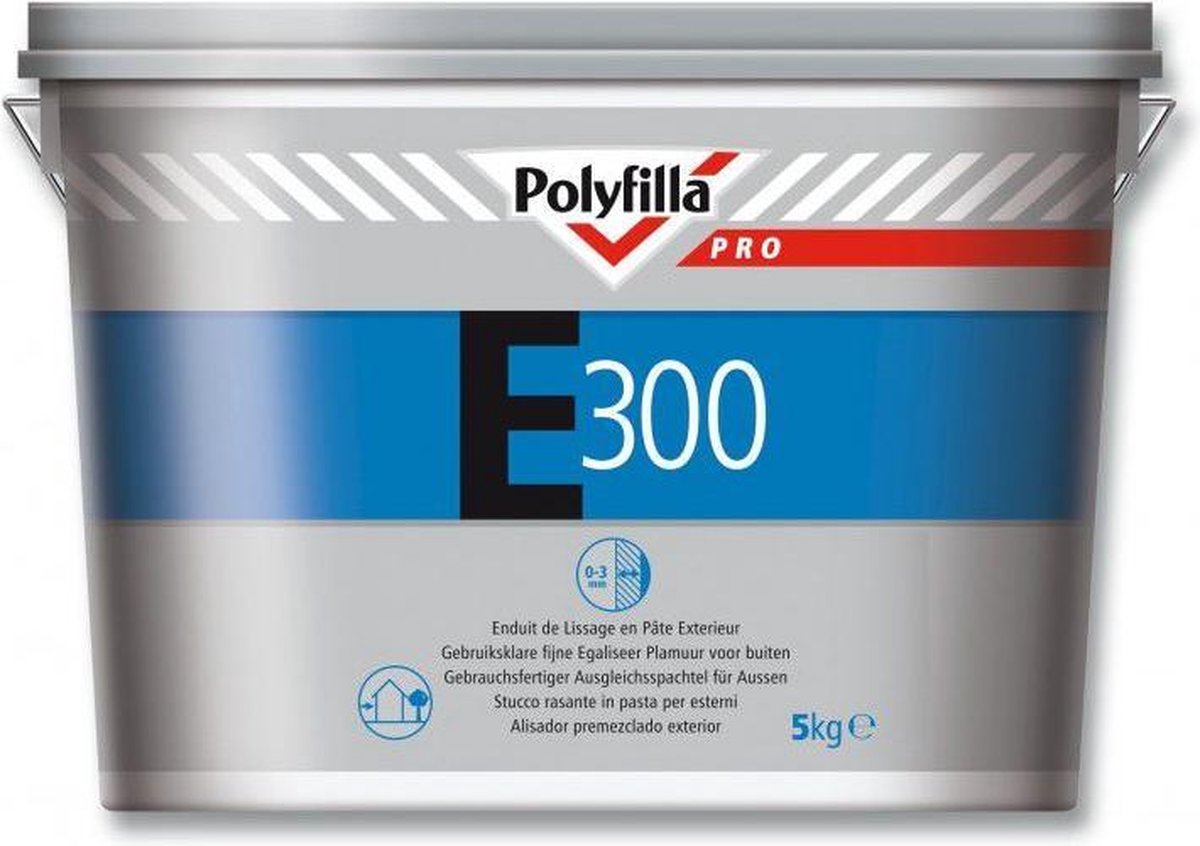 POLYFILLA E300 5KG GEBRUIKSKLAAR