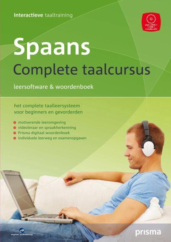 Cover van het boek 'Prisma complete taalcursus Spaans' van Digital Publishing