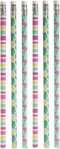 Pms Potloden Flamingo Multicolor 6 Stuks