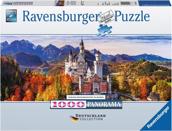 Ravensburger puzzel Slot Neuschwanstein - Legpuzzel - 1000 stukjes | bol.com