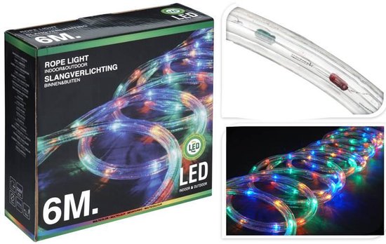 Lichtslang LED Multi Color (6 Meter) | bol.com