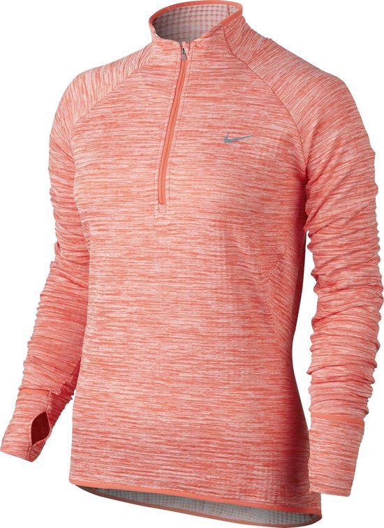 Nike Hardloopshirt Element Sphere Oranje Dames Maat L | bol.com