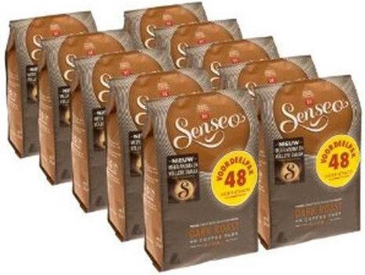 Senseo Dark Roast koffiepads - 10 x 48 pads - Senseo