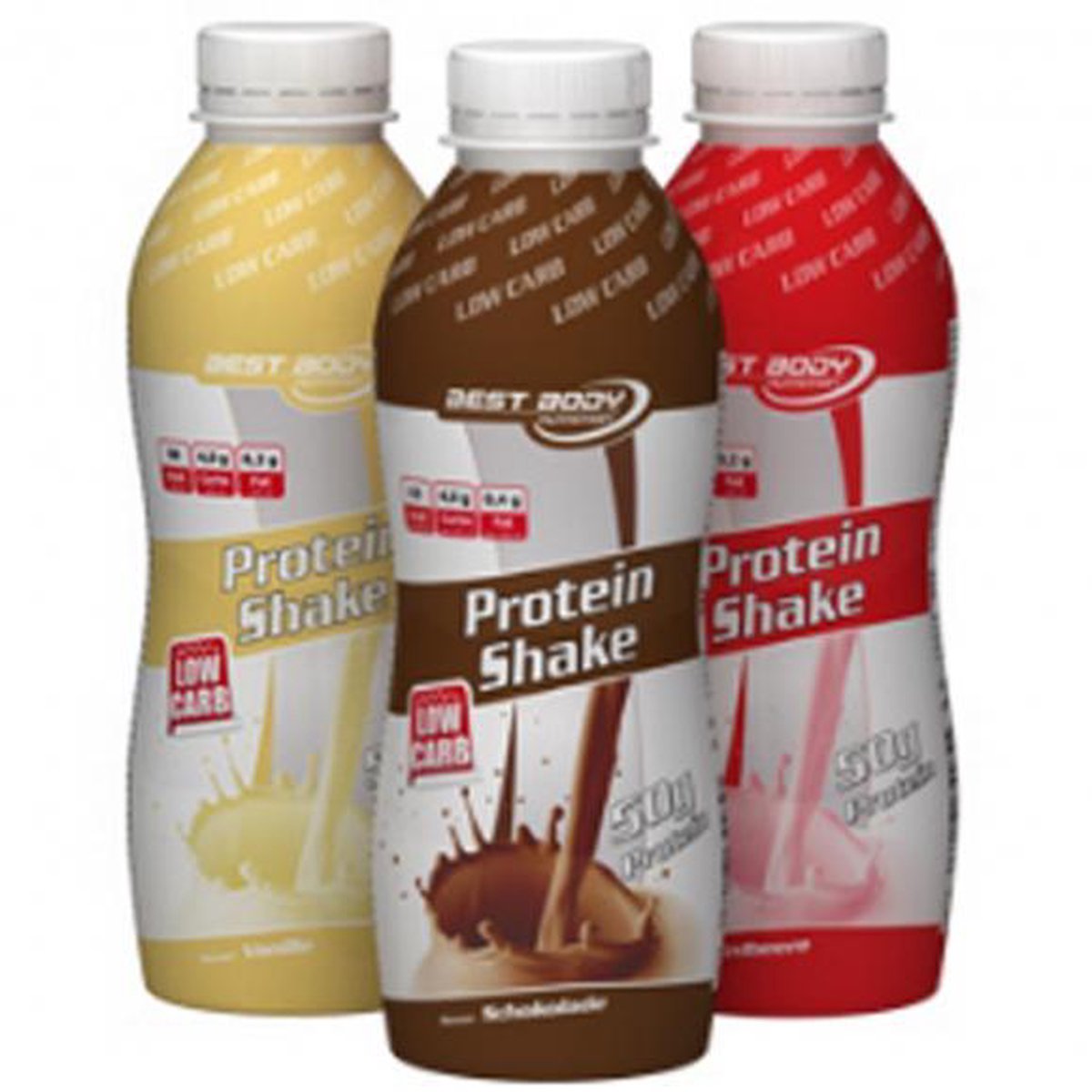 Best Body Nutrition Low Carb Proteïne Shake 12 x 500ml Vanille