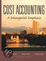 Cost Accounting: A Managerial Emphasis