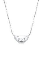 Elli Ketting Meloen Zomer Strand Trend 925 Sterling Zilver