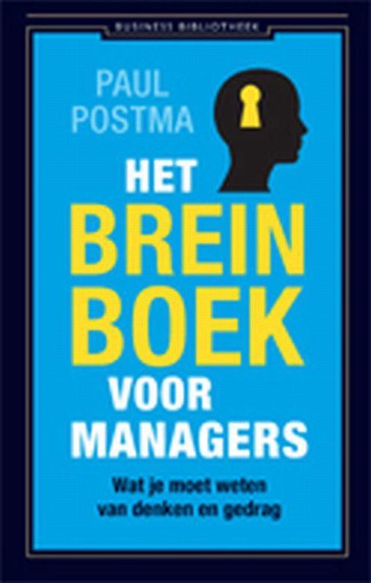 Boek cover Het breinboek voor managers van Paul Postma (Paperback)