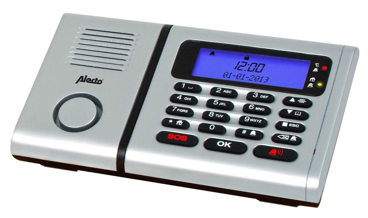 Verzoenen Baby Vast en zeker Alecto DA-200 - Draadloos Alarmsysteem - Met telefoonkiezer | bol.com