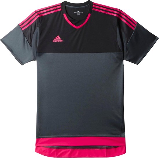 Adidas Keepersshirt P Adizero Top 15 Zwart/roze Maat S | bol.com