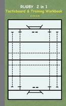 Rugby 2 in 1 Tacticboard and Training Workbook