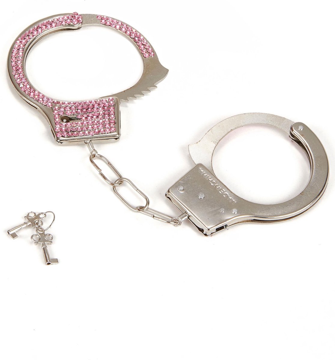 Handboeien metaal met strass