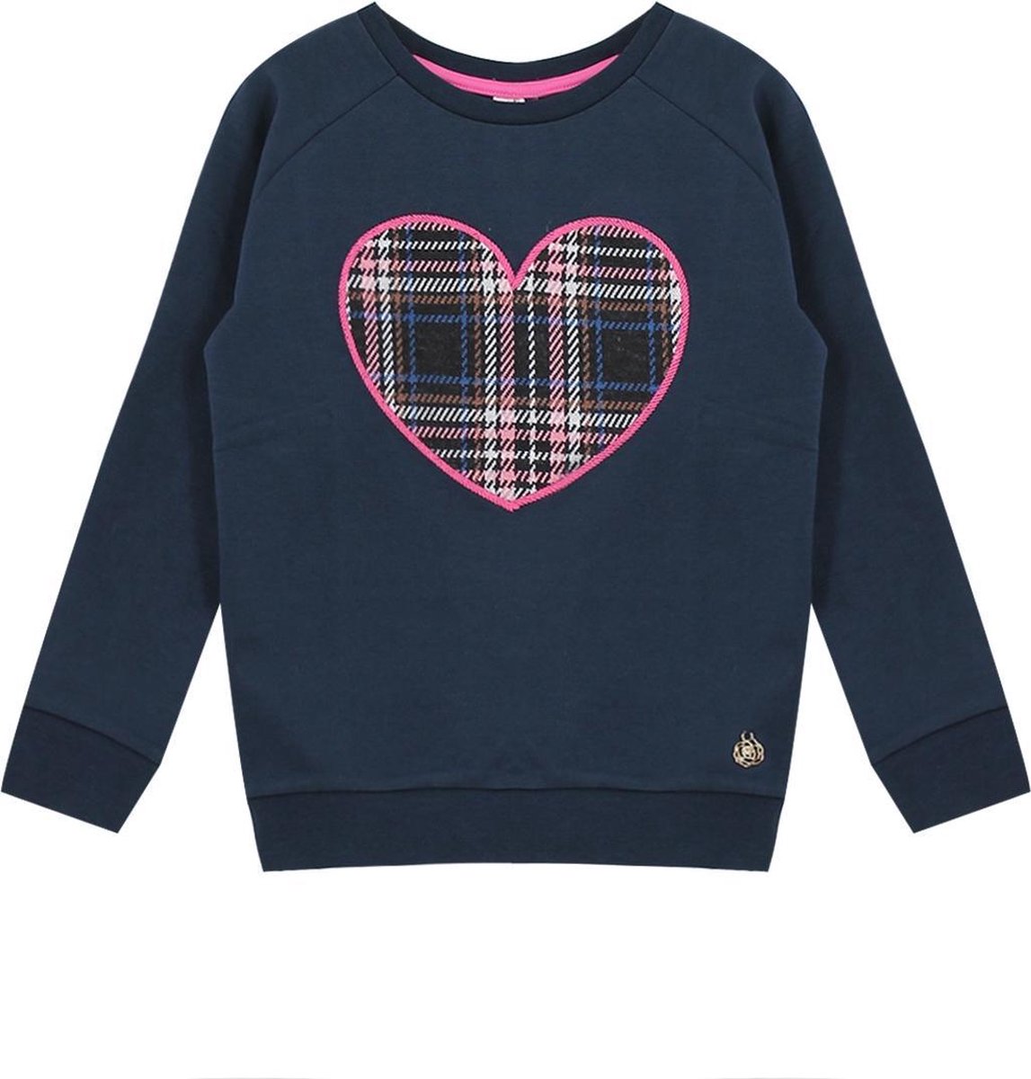 Vinrose Sweater Hannah Total Eclipse - Trui - Blauw - Meisjes - Maat: 146/152