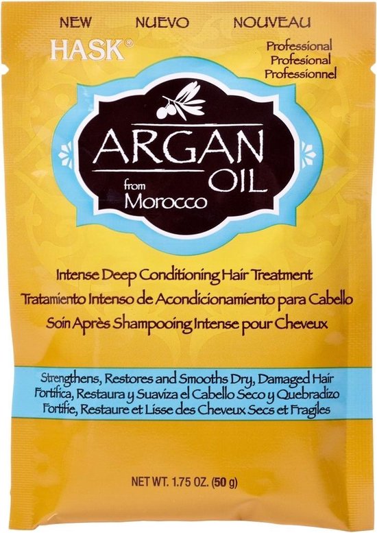 Hask Argan Oil Repairing Deep Conditioner Packet Conditioner voor