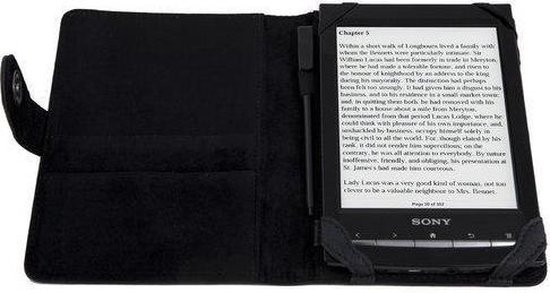 Gecko Covers Beschermhoes voor Sony Reader™ Wi-Fi® (PRS-T1/T2) - Zwart