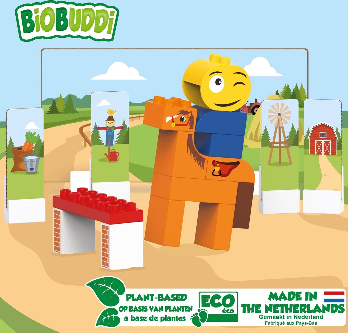 BiOBUDDi Characters Riding - 28 delig