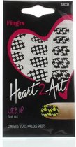 FINGRS 3623 HEART 2 LACE UP