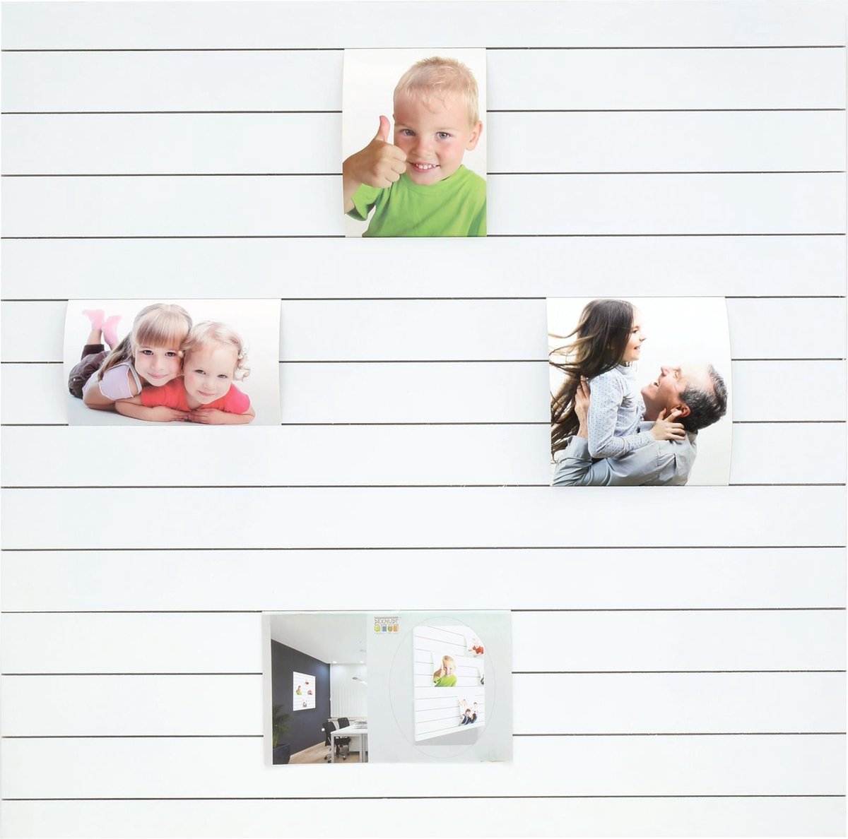 Deknudt Frames multifotolijst S68EK1 - wit - hout - 60x60 cm