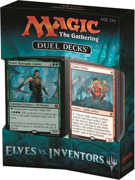 Flipper rustig aan Scheiden Wizards Of The Coast - Magic The Gathering Duel Decks - trading card |  Games | bol.com