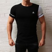Slim fit T-shirt - Small - Zwart - Cicwear