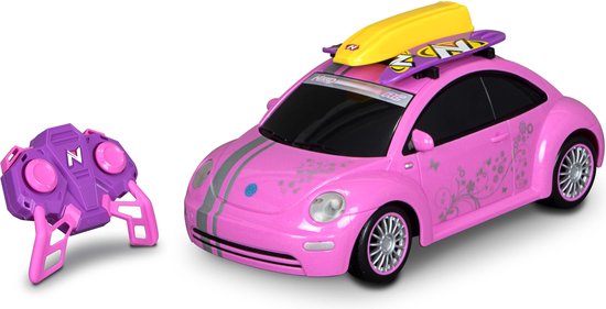auteursrechten Weigering in verlegenheid gebracht Nikko VW Beetle Roze - Bestuurbare auto | bol.com