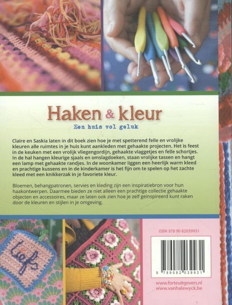 Haken en kleur - back cover
