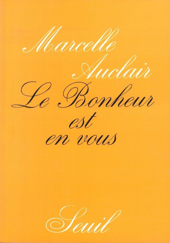 Le Bonheur est en vous - cover