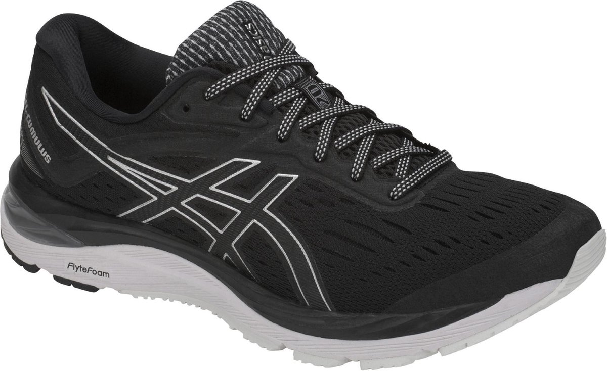 Asics Gel-Cumulus 20 Hardloopschoenen Heren Sportschoenen - Maat 46.5 -  Mannen - zwart/wit | bol.com