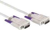 MCL CABLE SVGA HD15 Male/Male 2m VGA kabel VGA (D-Sub)