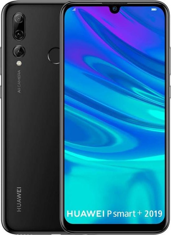 Huawei P smart + (2019) - 64GB - Zwart | bol.com
