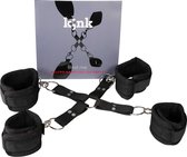 K;INK Bind Me Beginners Enkel- en Hand-Boeien met Klittenband Spannend - BDSM Veilige Bondage Cuffs