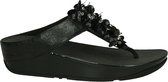 FitFlop - Boogaloo Toe Post  - Sportieve slippers - Dames - Maat 40 - Zwart - I35-001 -Black