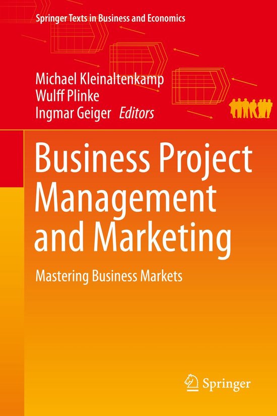 Springer Texts in Business and Economics - Business Project  ... - cover
