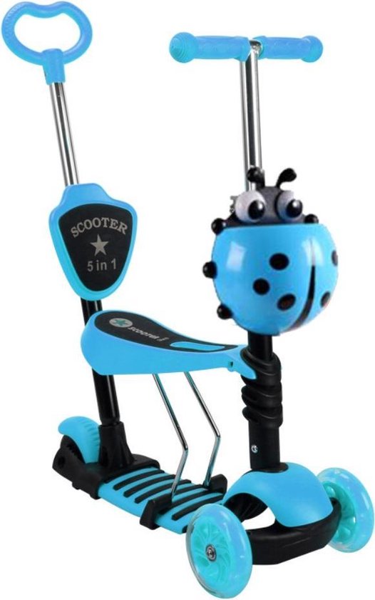 scooter 3 in 1 step blauw