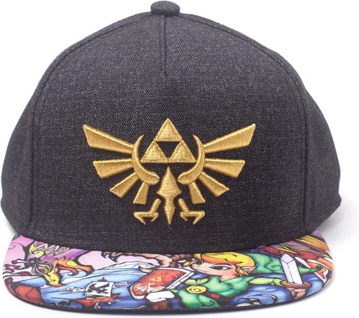Zelda - Black Woods snapback pet zwart