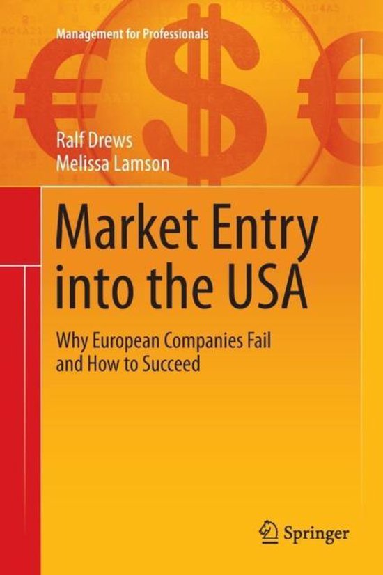 Management for Professionals- Market Entry into the USA - cover