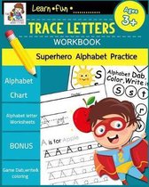 Trace Letters Workbook Ages 3-5