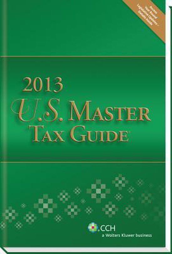 U.S. Master Tax Guide 9780808032458 Boeken