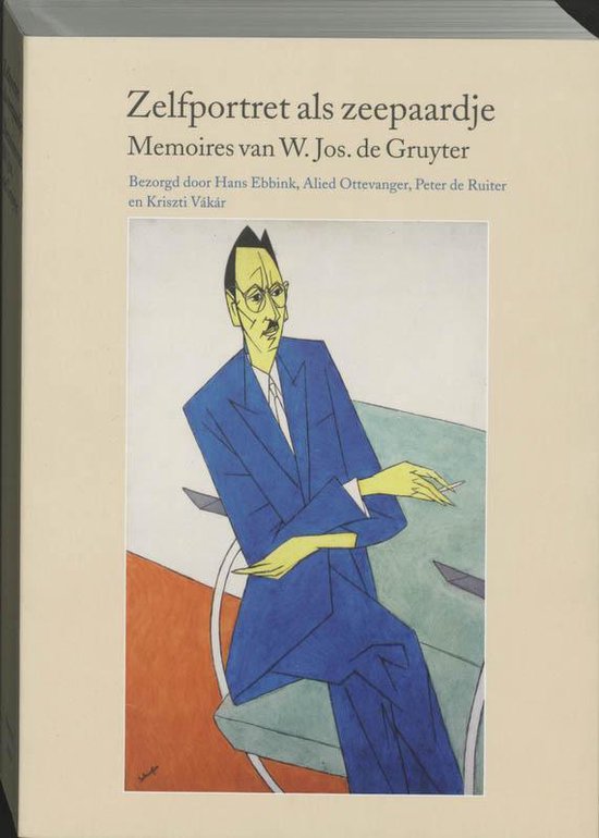 Cover van het boek 'Zelfportret als zeepaardje' van W.Jos. de Gruyter