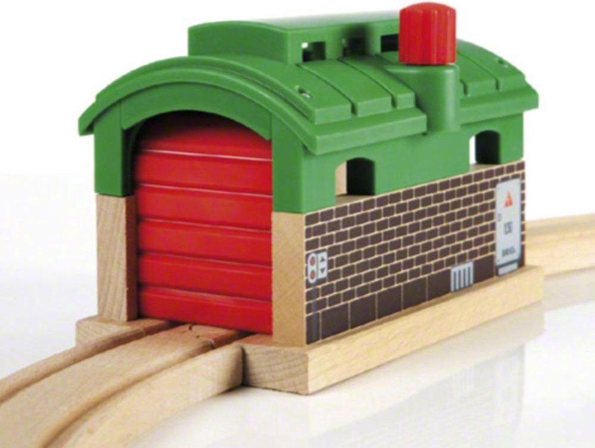 BRIO Treingarage met roldeuren - 33574 - uitbreiding voor BRIO World - vanaf 3 jaar — afbeelding 4