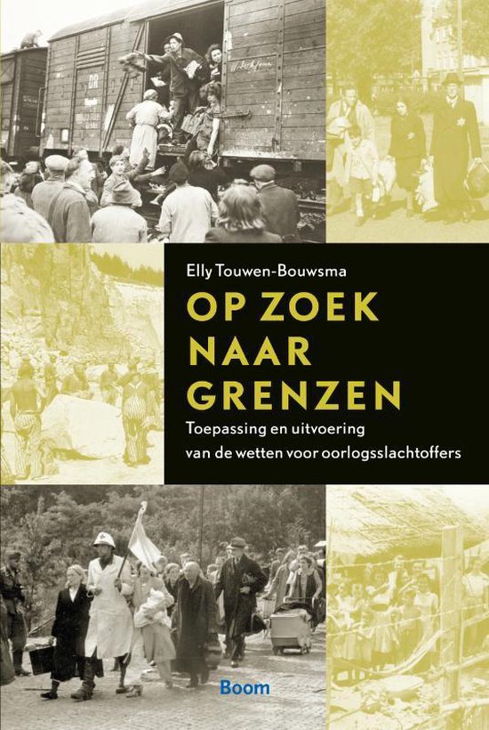 Cover van het boek 'Op zoek naar grenzen'