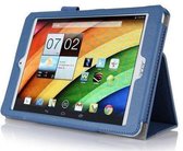 Acer Iconia Tab A1-830 Leather Stand Case Donker Blauw Dark Blue