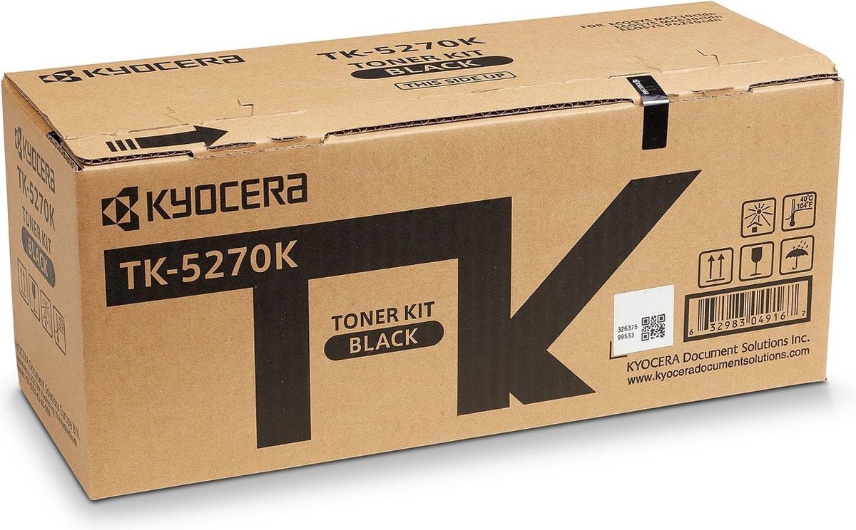 Kyocera - TK-5270K - Tonercartridge - 1 stuk - Origineel - Zwart