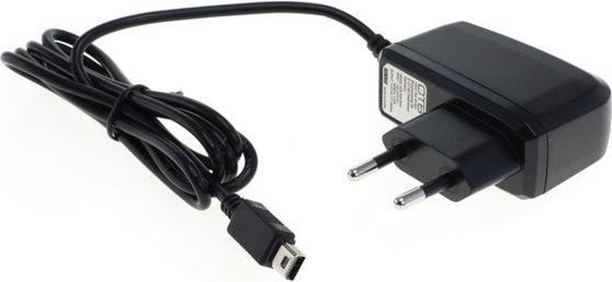Oplader geschikt voor Nintendo Wii U Gamepad (enkel voor de gamepad NIET voor de console)