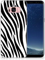 Samsung Galaxy S8 Siliconen Hoesje Design Zebra