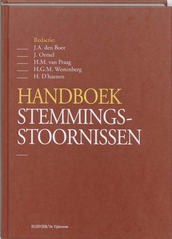 Cover van het boek 'Handboek stemmingsstoornissen / druk 1'